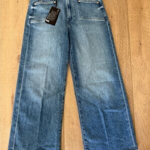 PAIGE Anessa Wide Leg Crop